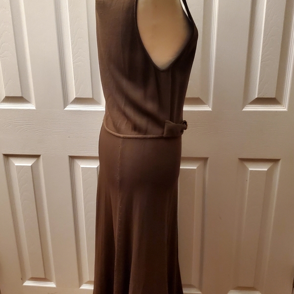 Grace Elements brown knit maxi tank dress - Picture 4 of 7